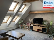 Prodej krásného podkrovního bytu 4+kk s venkovní terasou v Liberci - Rochlicích, cena 4650000 CZK / objekt, nabízí RELIA s.r.o.