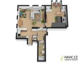 Pronájem bytu 2+kk, 82,2 m2, Liberec I-Staré Město, Moskevská 33/29, cena 14900 CZK / objekt / měsíc, nabízí 