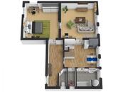 Pronájem bytu 2+1, 63,3 m², Liberec III-Jeřáb, Americká 674/51, cena 14500 CZK / objekt / měsíc, nabízí 