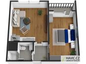 Pronájem bytu 2+kk, 39,7 m², Liberec VI-Rochlice, Pazderkova 869/8, cena 15500 CZK / objekt / měsíc, nabízí 