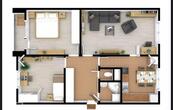 EXKLUZIVNĚ: Prostorný byt 3+1, 72 m2 s lodžií, krásným výhledem do zeleně a nízkými náklady , cena 5665000 CZK / objekt, nabízí 